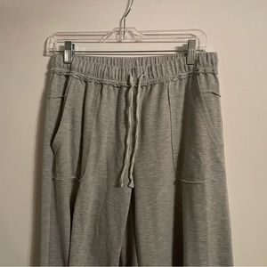 Women knit flare pants